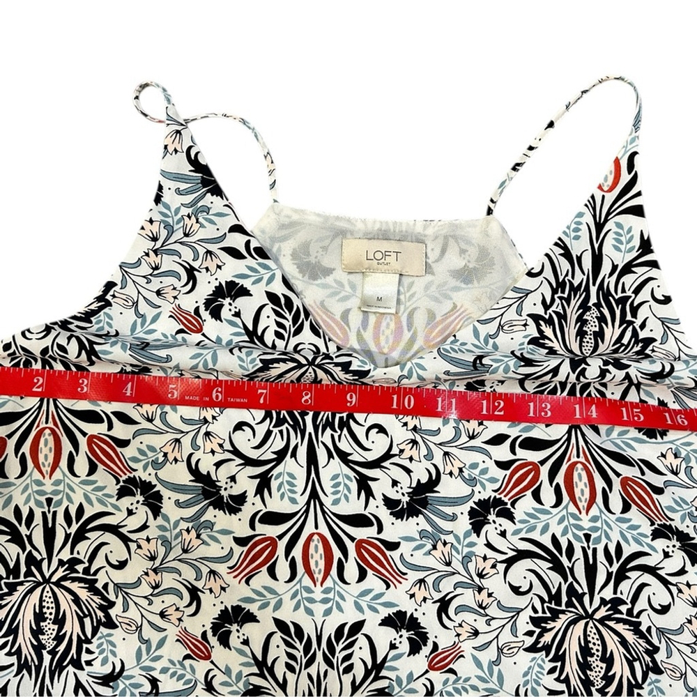 LOFT Multicolor Floral Sleeveless Camisole Tank M - Picture 4 of 8